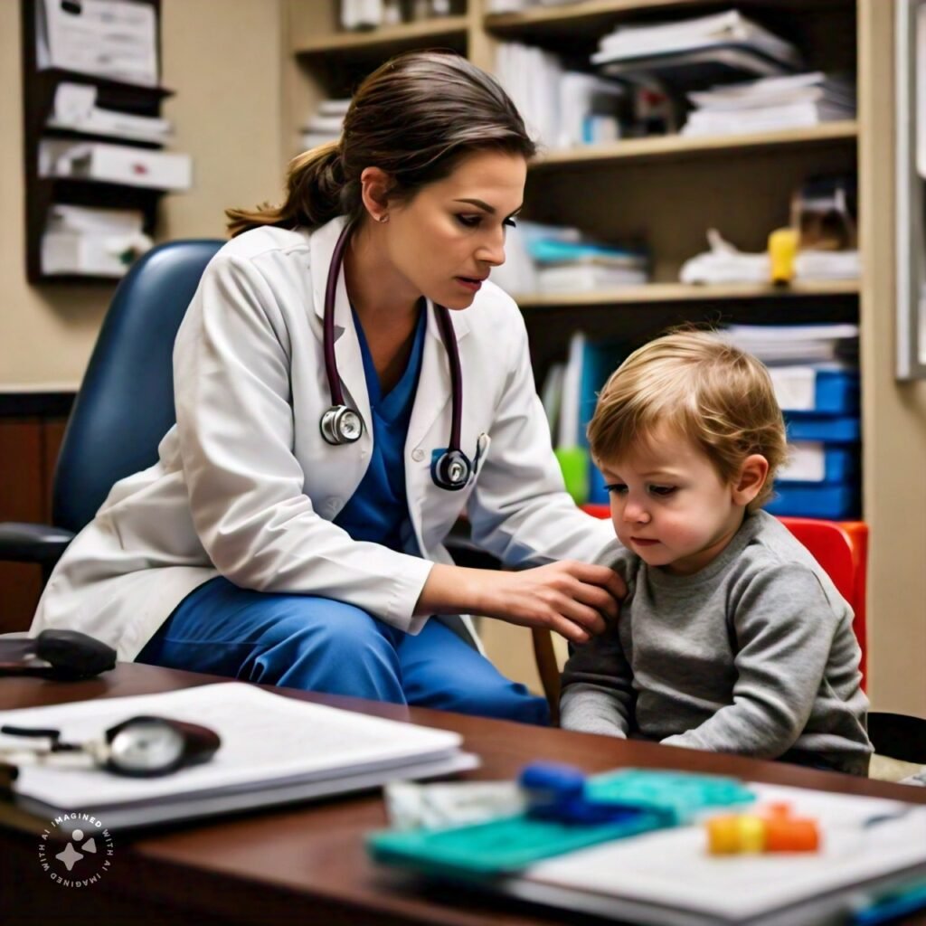 Physician treating the child with ADHD